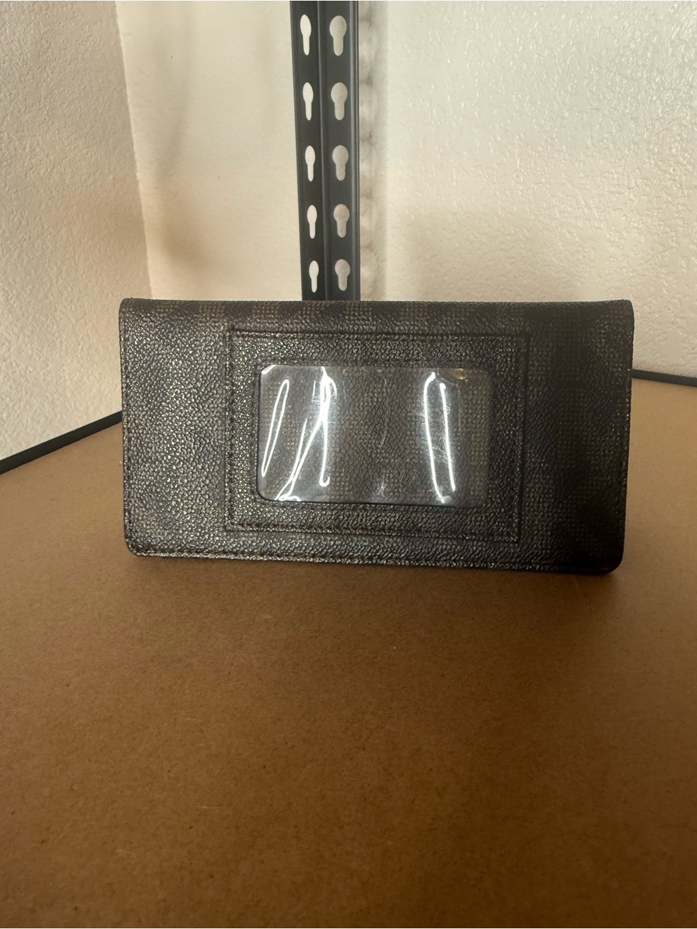 Michael Kors check book holder